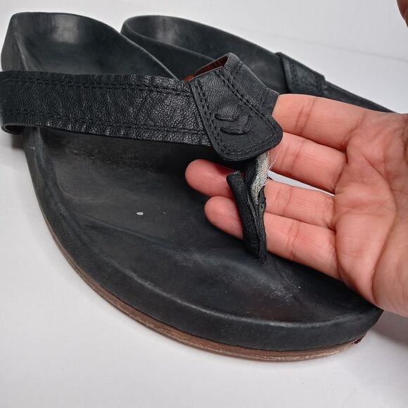 John Varvatos black sandals size 13 - Picture 3 of 9